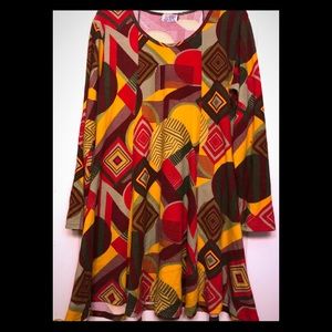 Size L/XL ✌🏻Psychedelic Print Mini Dress ✌🏻